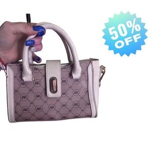 Women's Beige and Cream Handbag Ann Klein